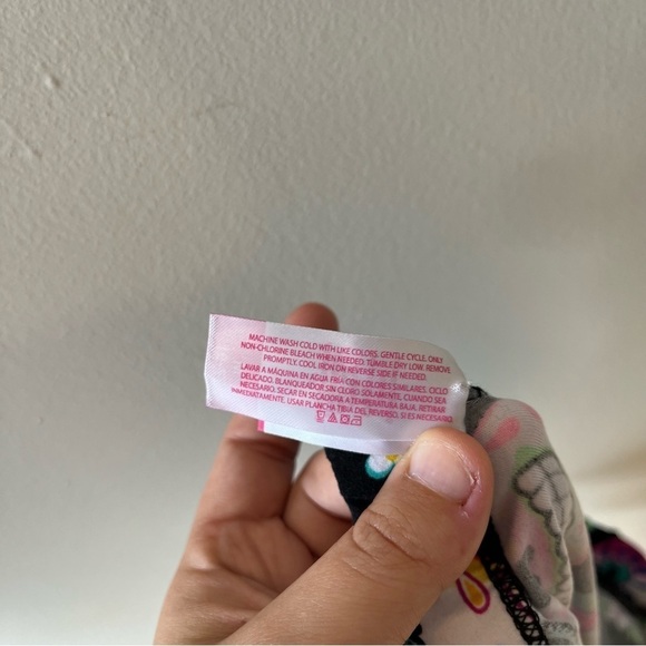 No Boundaries Day of the Dead Skull Cropped Leggings Medium - Picture 8 of 9